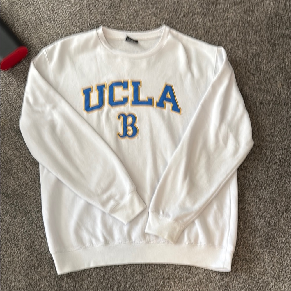 UCLA White Sweater